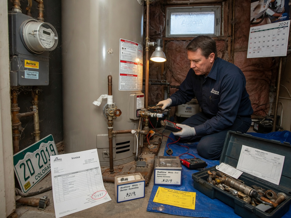 Cost Factors For Water Heater Repair In Aurora
