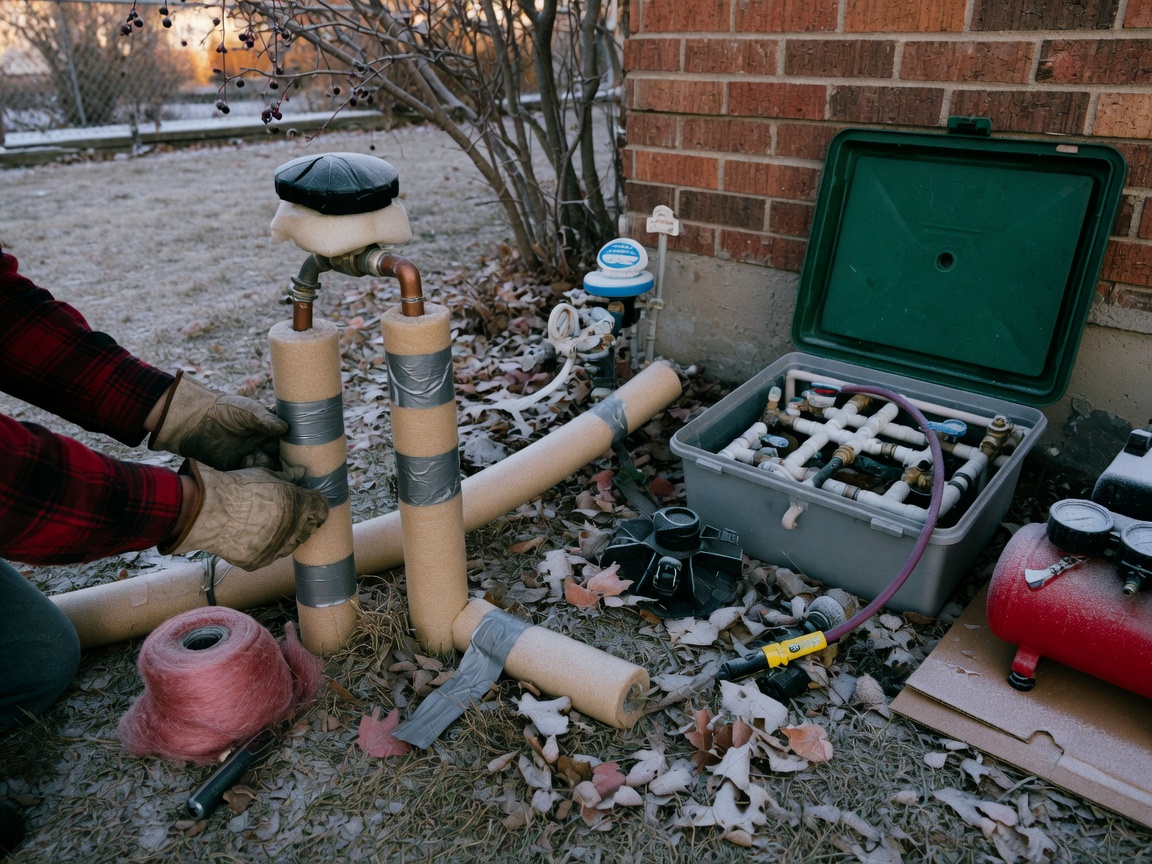 Winterizing Outdoor Faucets And Sprinkler Systems